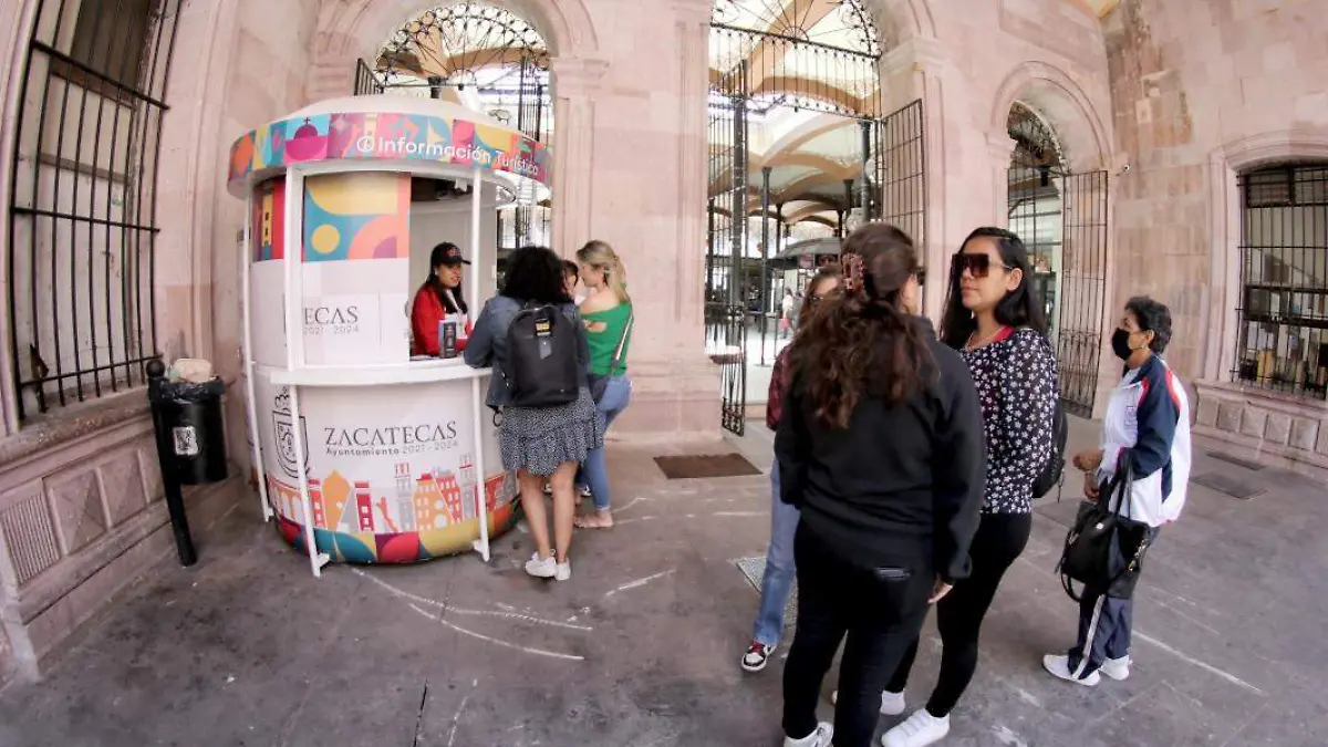 Turistas en Zacatecas